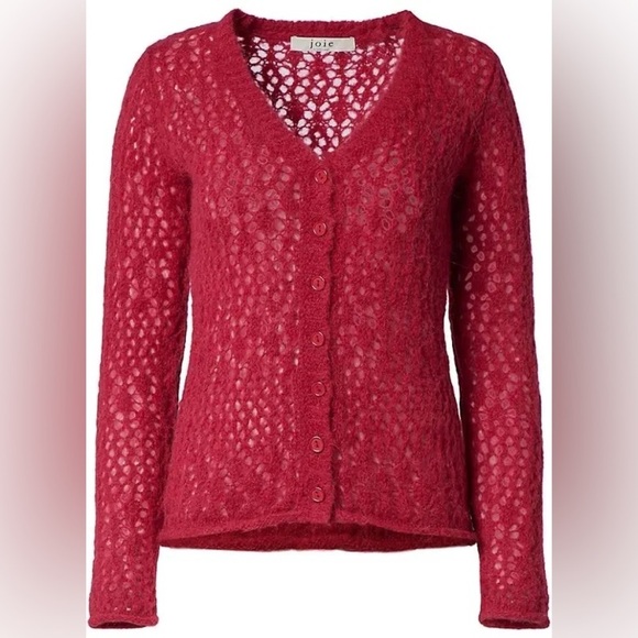 JOIE
Vara Open Knit Cardigan alpaca and wool blend Sz : XS - Picture 1 of 10